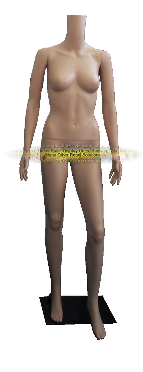 Plastic Headless Female Mannequin
